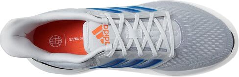 adidas EQ21 Run Halo Silver/Team Royal Blue/Semi Impact Orange 12.5 D (M) in Saudi Arabia