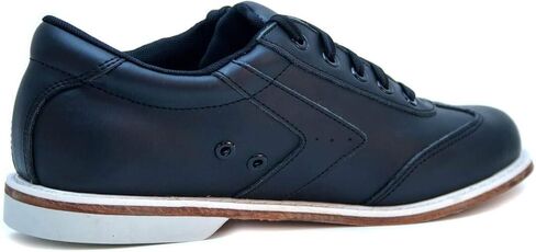Bowlio Nero Unisex Leather Bowling Shoes - Black in Saudi Arabia