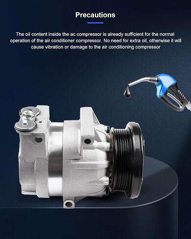 ECCPP Air Conditioning Compressor 1996-2005 for Buick Century for Chevrolet Impala Lumina for Malibu Monte Carlo for Oldsmobile Cutlass A/C Compressor with Clutch in Saudi Arabia