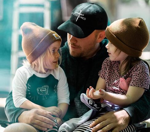 Trust God Not Government Christian Mens Hat Embroidered Mesh Back Trucker Baseball Cap in Kuwait