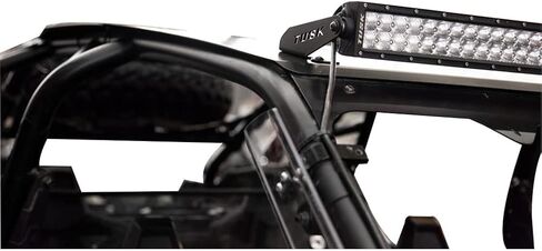 دعامات شريط إضاءة LED Tusk مقاس 30 بوصة مستقيمة/منحنية متوافقة مع Polaris RZR Pro XP/XP 4 2020-2025/RZR Turbo R/Turbo R 4 2022-2024 in Saudi Arabia