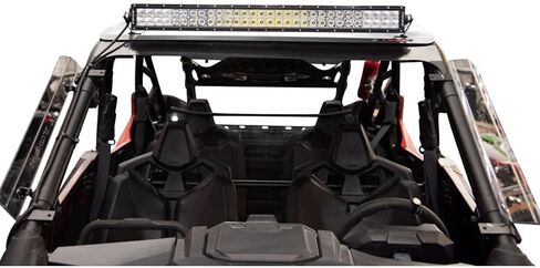 دعامات شريط إضاءة LED Tusk مقاس 30 بوصة مستقيمة/منحنية متوافقة مع Polaris RZR Pro XP/XP 4 2020-2025/RZR Turbo R/Turbo R 4 2022-2024 in Saudi Arabia