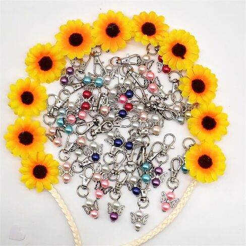 10 Pcs Keychain - Durable Keychain for Purse Charms in Saudi Arabia