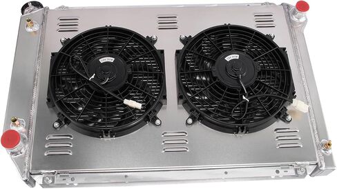 3 Row Core Aluminum Cooling Radiator Shroud Electric Fan Fits for 1980-1984 81 Ford F100 F150 F250 F350 Bronco 5.8L 7.5L 5.0L 6.6L V8 Gas Engine Radiators in Saudi Arabia