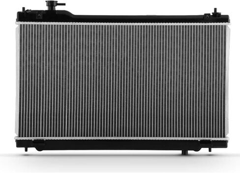 AKKON - 2588 Fits 3.5L 2003-2007 Infiniti G35 [Square Fan Mount] Aluminum Radiator Direct Bolt On Replacement Assembly in Saudi Arabia