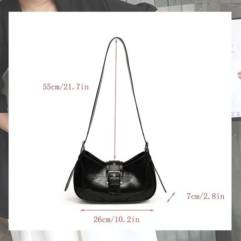 Ayliss Shoulder Bag for Women Red Purse Y2k Top Handle Bag Burgundy Purse Vegan Leather Tote Handbag Clutch Hobo Studded in Saudi Arabia