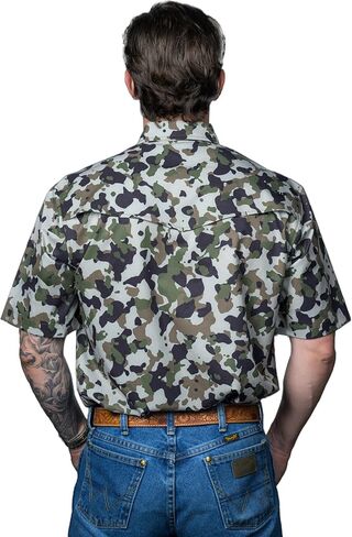 Camo 2.0 Short Sleeve Snap Shirt in Saudi Arabia