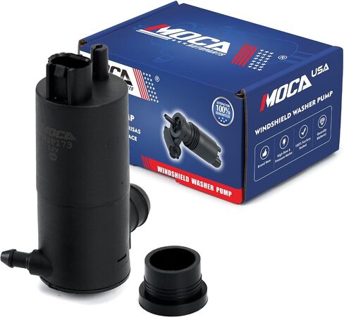 MOCA Windshield Washer Pump 174173 fits 2007-2010 for Nissan Versa Rear, 2007-2011 Versa Front, 2020-2022 Versa Front, 2006-2012 for Mitsubishi Eclipse Front, 2004-2008 Endeavor Front/Rear in Saudi Arabia