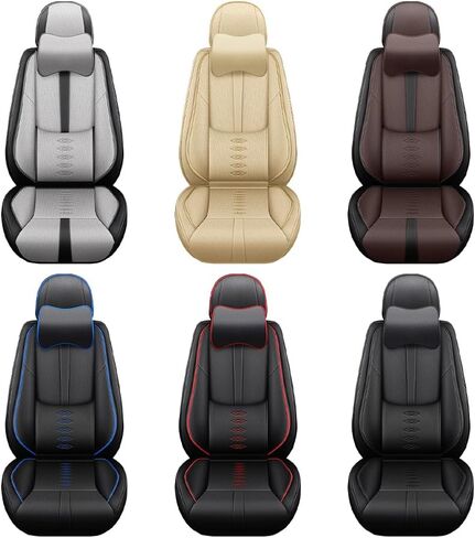 Car Seat Covers for Land Rover Discovery Sport 2015-2024 2025,Waterproof Leather Seat Covers 5-Seats Standard,Interior Accessories with Airbag,Seat Cover Sets for Discovery Sport(Beige) in Saudi Arabia