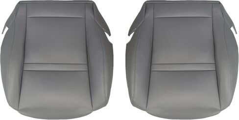 NLQR Front Driver and Passenger Side Bottom Replacement Seat Covers Gray Microfiber Leather Compatible with Toyota Land Cruiser 1990 1991 1992 1993 1994 1995 1996 1997 in Saudi Arabia