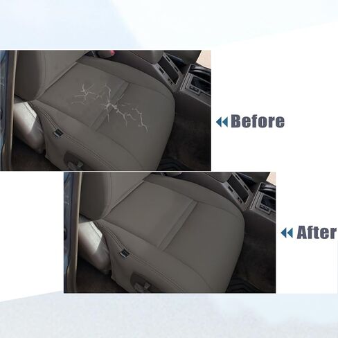 NLQR Front Driver and Passenger Side Bottom Replacement Seat Covers Gray Microfiber Leather Compatible with Toyota Land Cruiser 1990 1991 1992 1993 1994 1995 1996 1997 in Saudi Arabia