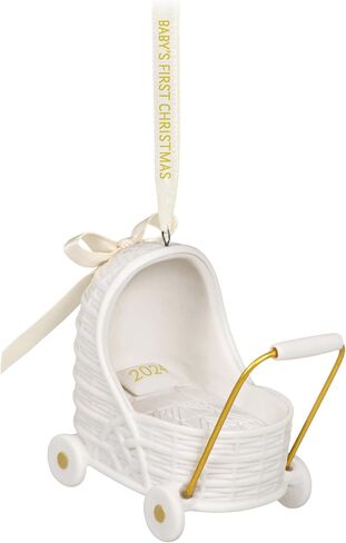 Hallmark Keepsake Christmas Ornament 2025, Baby's 1st Christmas Baby Booties 2025, Porcelain in Saudi Arabia