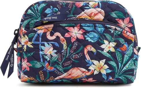 Vera Bradley Women's Cotton Medium Cosmetic Makeup Organizer Bag in Kuwait