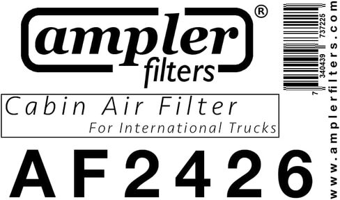 استبدال فلتر هواء المقصورة من AMPLER لفلتر هواء المقصورة ProStar Durastar LoneStar WorkStar وTranStar 5600. الردود: AF2426 2506656C1 PA4857 P614221 PA4985 in Saudi Arabia
