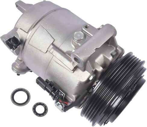 AC Compressor with Clutch Replacement for Buick Regal 2.0L 2.4L 2014-2017 Chevy Impala 2.5L 2014-2018 Malibu 2.0L 2.5L 2013-2015 Malibu Limited 2016 GMC Terrain 2015-2017 in Saudi Arabia