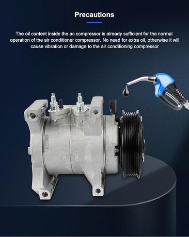 ECCPP AC Compressor 2011-2013 Fit for Chrysler 300 3.6L 2011-2015 Fit for Jeep Grand Cherokee 3.6L AC Compressor with Clutch Rapid Cooling in Saudi Arabia