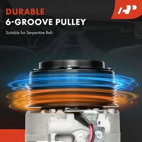 A-Premium Air Conditioner AC Compressor with Clutch Compatible with Mercedes-Benz R231 Series SL550 2013-2020, 4.7L in Saudi Arabia