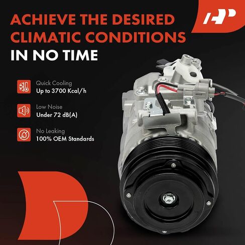 A-Premium Air Conditioner AC Compressor with Clutch Compatible with Mercedes-Benz R231 Series SL550 2013-2020, 4.7L in Saudi Arabia