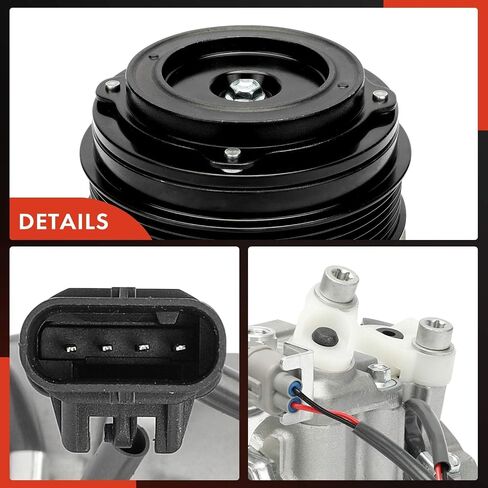 A-Premium Air Conditioner AC Compressor with Clutch Compatible with Mercedes-Benz R231 Series SL550 2013-2020, 4.7L in Saudi Arabia