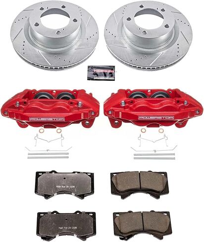 Power Stop KC2952A-36 Front Z36 Truck and Tow Brake Kit with Calipers For Toyota Sequoia 2008-2015, Toyota Tundra 2007-2015 [Model Specific] in Saudi Arabia