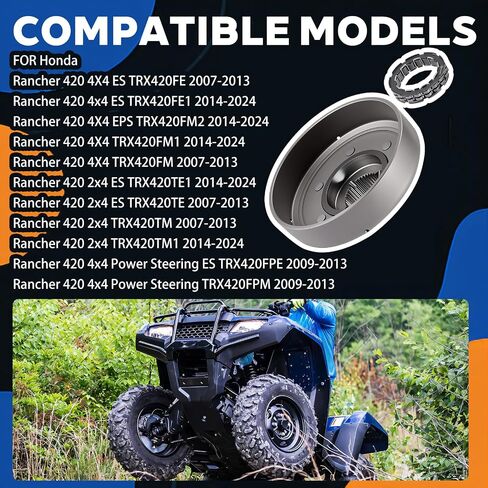 Out Clutch Housing W/Bearing For Honda Rancher 420 TRX420FE FM TE TM FPE FPM 2007-2024 22500-HP5-600 in Saudi Arabia
