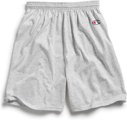 Champion 6 oz. Cotton Gym Short, 2XL, SILVER GRAY in Saudi Arabia