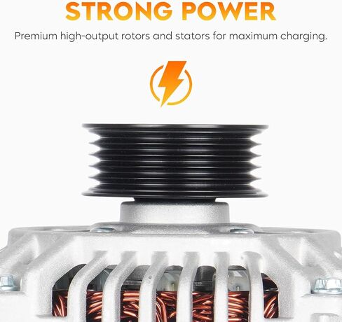 New Alternator for 2.5L Subaru Forester 2003-2005 & Baja 2003-2006 & Impreza 2005 (Not fit Turbocharged), Saab 9-2x 2005 (Manual Trans), Legacy & Outback 2000-2004 (00-02 Manual Transmission) in Saudi Arabia