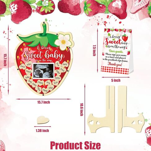 65 Pcs Highland Cow Baby Shower Decorations Guest Book, Baby Shower Guest Book Alternatives with Photo Frame, 60 Wood Slices Cow Baby Shower Guest Book for Boys Grils Baby Shower in Saudi Arabia