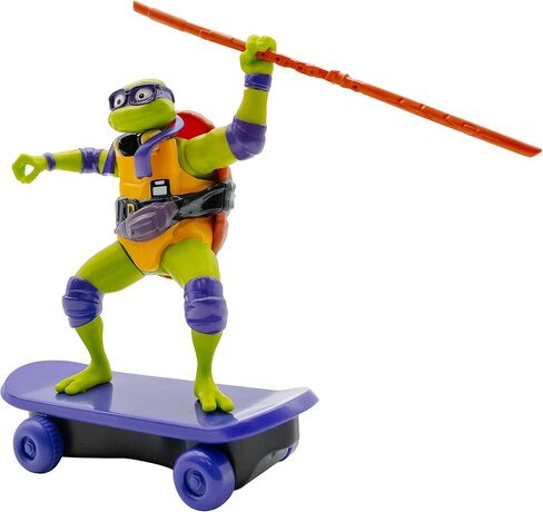 Teenage Mutant Ninja Turtles 5" Sewer Shredders Movie Edition Michelangelo Ages 3+ Shredding Action Figure in Kuwait