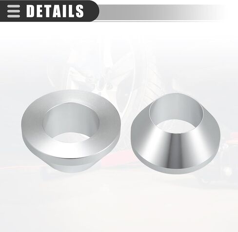 Motoforti Manual Tire Changer Centering Cone, Upgrade Wheel Balancer Hold Down Cone, 1.67" Diameter Center Post for Car Truck RV SUV, Metal, Silver Tone in Saudi Arabia