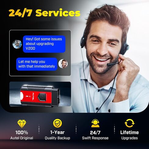 autelmaxivci v200 vci200 محول موصل obd2 اللاسلكي، 2025 vci 200 obd2 دونجل التشخيص، العمل مع الماسح الضوئيmaxisys MS906 PRO MS906MAX MS906 PRO-TS KM100 BT608 BT609 ITS600 MK906 PRO TS in Kuwait
