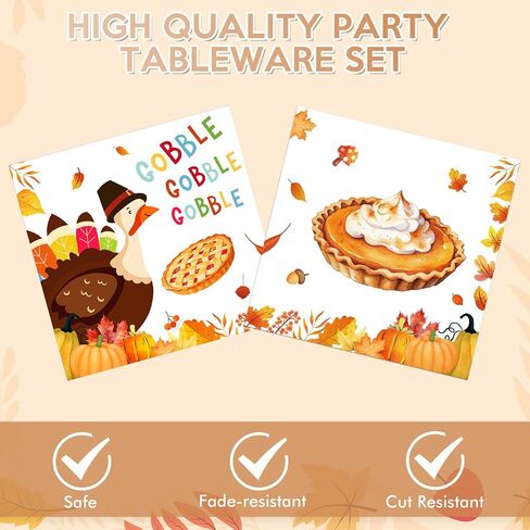 Happy Birthday Decorations Birthday Party Supplies Set with Birthday Balloon Confetti Design Includes Birthday Plates and Napkins Disposable Paper Tableware Set for Boys/Girls Birthday Party Supplies in Kuwait