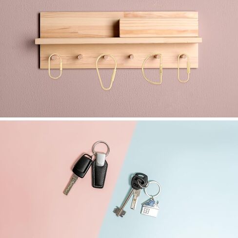 uxcell 3Pcs Brass Screw Lock Keychain, Car Key Organizer, Universal Key Fob Holder Screw Lock Keychain-Simple Style for Men Women, Gold, D in Saudi Arabia