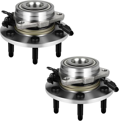 SCITOO 515096 Front Wheel Hub and Bearing Assembly Compatible with Chevy Tahoe Silverado 1500 Avalanche Suburban, Cadillac Escalade, GMC Yukon Sierra 6 Lugs W/ABS, 4WD, 2007-2014 in Saudi Arabia