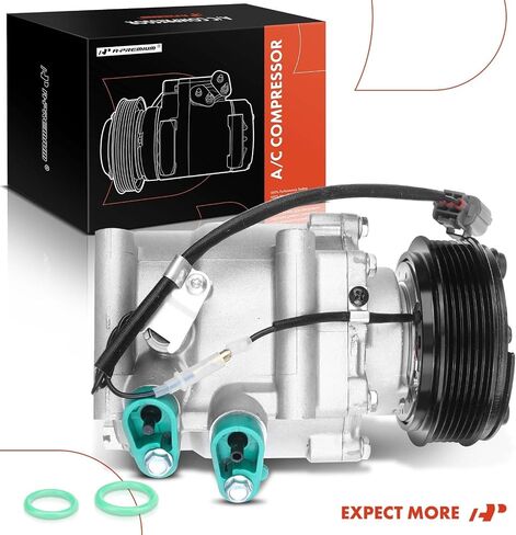 ضاغط مكيف هواء ممتاز مع قابض متوافق مع Honda Civic 1.7L 2002-2005، Acura EL 1.7L 2001-2005 in Saudi Arabia