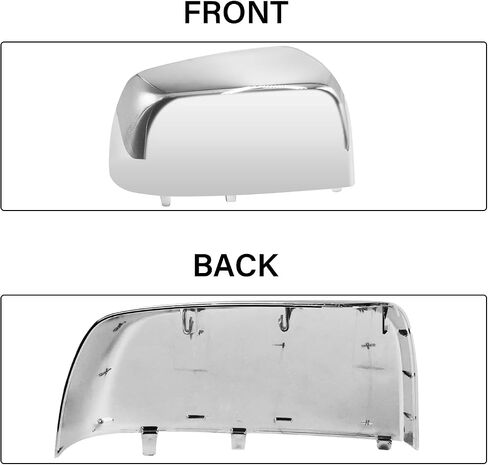 Rear View Mirror Cover Cap Fit for 2015-2022 Chevy Colorado GMC Canyon Exterior Mirror Covers Decoration Trims (Black) in Saudi Arabia