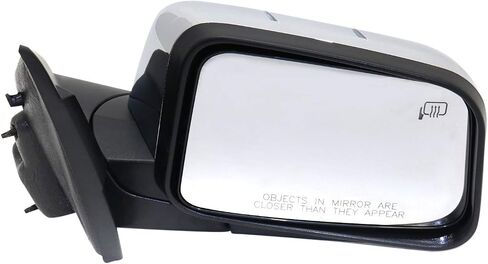 Garage-Pro Mirror Compatible with 2007 Lincoln MKX Power, Manual Folding, Heated, with Puddle Light, Chrome, Passenger Side in Saudi Arabia