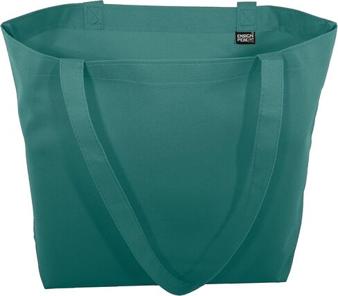 Large Shopping Tote with Shoulder Length Handles (Lime) in Saudi Arabia