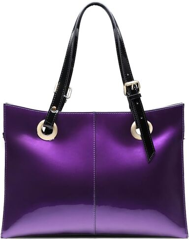 Leather Handbag with Zipper-Large Capacity Clutch Bag-Simple Tote Bag for Commuting to Work Shopping Traveling in Saudi Arabia