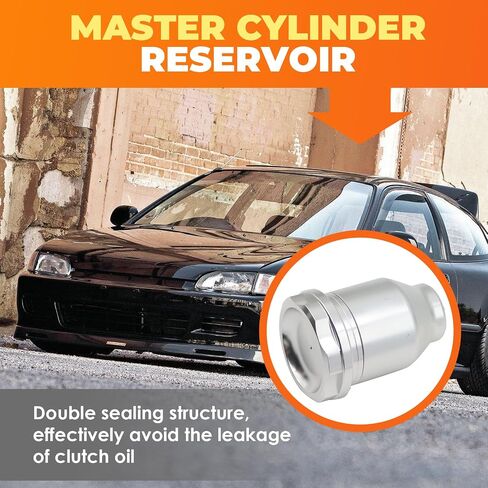 طقم استبدال خزان الأسطوانة الرئيسية متوافق مع Civic EG EK 1992-2000 & Acura 1994-2001 قابض ألومنيوم مع برغي وحلقات دائرية in Saudi Arabia