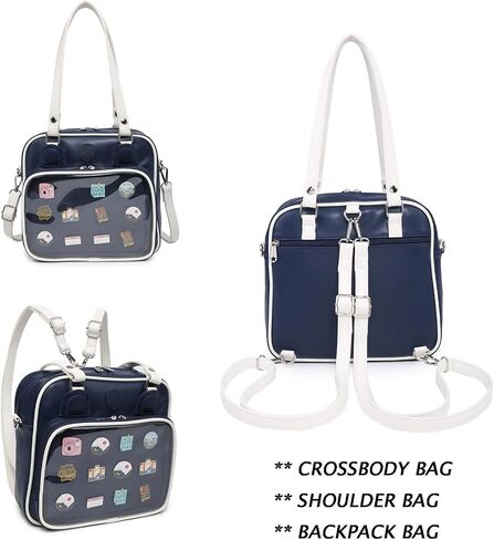 CHERRY SAUCE Ita Bag Multi-Purpose Backpack Crossbody Bag Messenger Shoulder Bags for Anime Display in Saudi Arabia