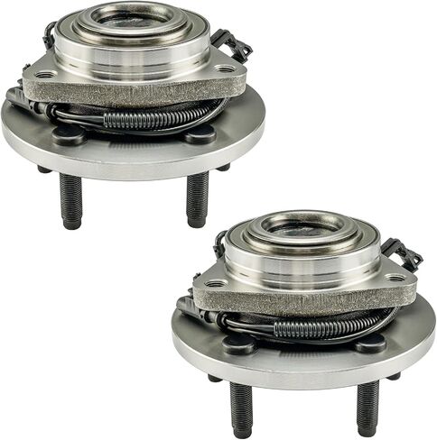 PHILTOP 513229 x2 Front Wheel Bearing Assembly Compatible with 2005-2010 Dakota, 2011 Dakota, 2006-2008 Raider 5 Lugs in Saudi Arabia