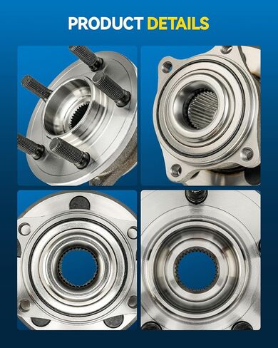 PHILTOP 512369 Rear Wheel Bearing Fit for Dodge Charger 2009-2014, Chrysler 300 2009-2014, Dodge Challenger 2008-2014, 5 Lugs Wheel Hub Assembly No ABS in Saudi Arabia