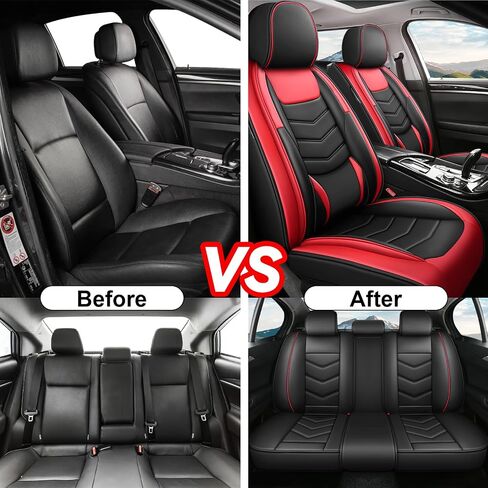 Car Seat Covers Fit for Buick Envista 2024-2025 Daily Commutes Durable and Side Airbag Compatibility Sports Seat Cover, Full Set, Black in Saudi Arabia