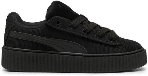 PUMA Kids Girls Creeper Phatty Corduroy Lace Up Sneakers Shoes Casual - Black in Saudi Arabia
