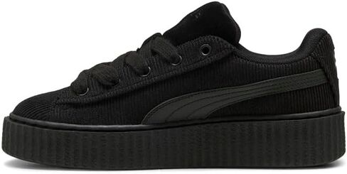 PUMA Kids Girls Creeper Phatty Corduroy Lace Up Sneakers Shoes Casual - Black in Saudi Arabia