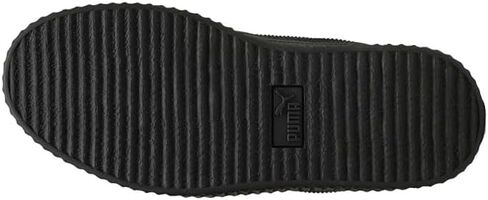 PUMA Kids Girls Creeper Phatty Corduroy Lace Up Sneakers Shoes Casual - Black in Saudi Arabia