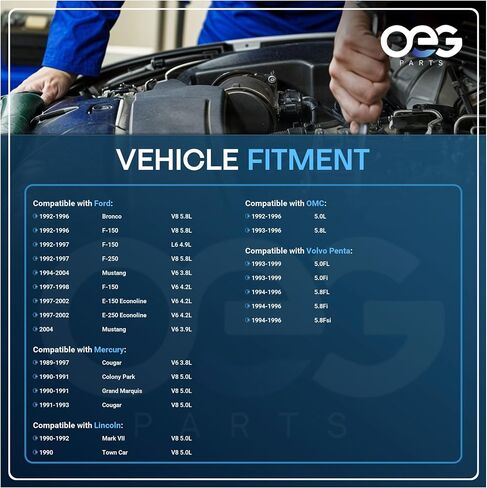 أجزاء OEG الجديدة متوافقة مع 1994 1995 1996 متوافقة مع موستانج V6 و92-95 V8 5.0L و5.8L Cobra R NSA3267N، SA912، SA912RM، SA932، SA933، SFD0001، SFD0066، 41014046، 41014023، 41014023ر in Saudi Arabia