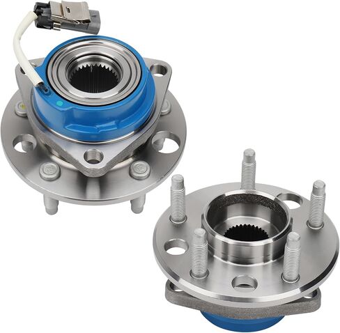 DRIVESTAR 513087 Front Wheel Hub & Bearing Assembly for Buick Lesabre/Century/Riviera, Cadillac Seville/Deville/Eldorado,for Chevrolet Lumina Apv, Pontiac Bonneville,Olds Toronado(5 Lug w/ABS)(Pair) in Saudi Arabia