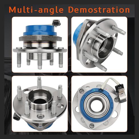 DRIVESTAR 513087 Front Wheel Hub & Bearing Assembly for Buick Lesabre/Century/Riviera, Cadillac Seville/Deville/Eldorado,for Chevrolet Lumina Apv, Pontiac Bonneville,Olds Toronado(5 Lug w/ABS)(Pair) in Saudi Arabia
